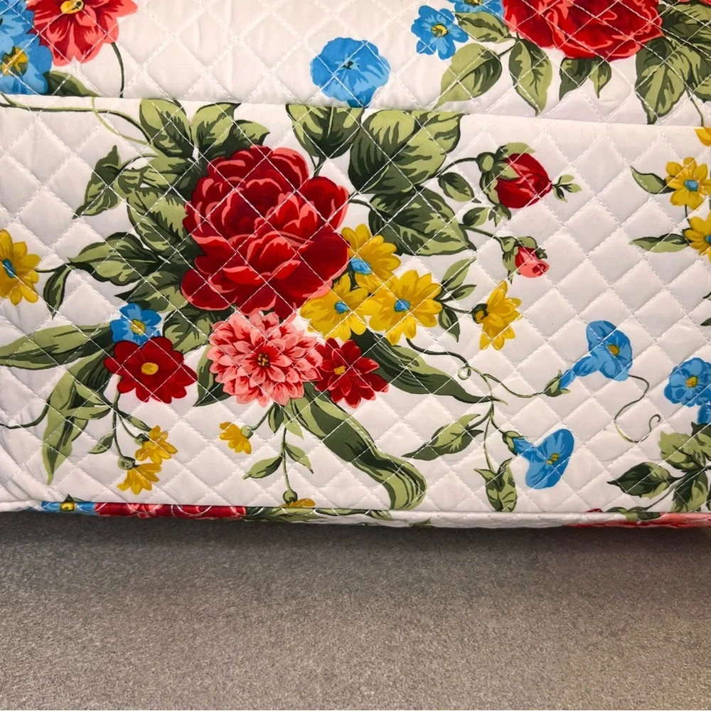 Quilted Floral Travel Bag by Pioneer Woman w/ Adjustable Shoulder Strap